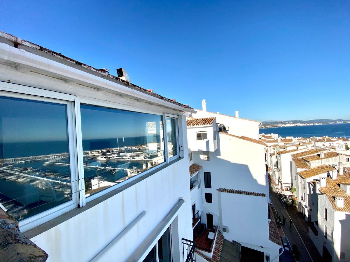 Ferienwohnung Luxury Puerto Banus Penthouse With Parking & Wi-Fi Marbella Exterior foto