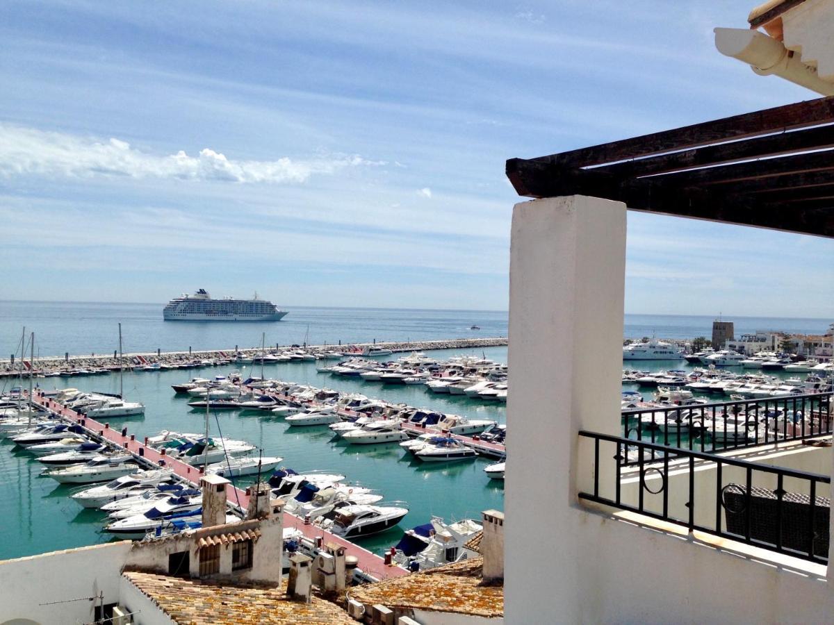 Ferienwohnung Luxury Puerto Banus Penthouse With Parking & Wi-Fi Marbella Exterior foto